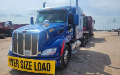 Coast to Coast Lowboy heavy equipment