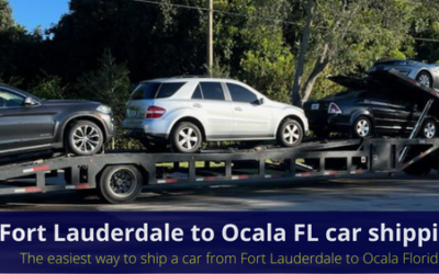 Shipping Multiple Cars from Fort Lauderdale to Ocala Florida