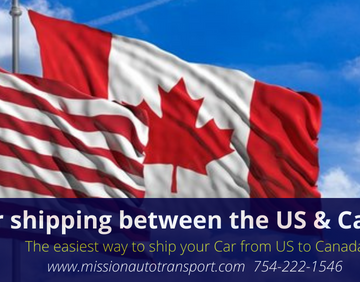 Car shipping between the US & Canada