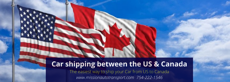 Car shipping between the US & Canada