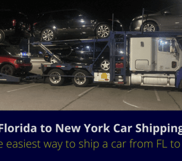 Florida to New York Open transport blog picture